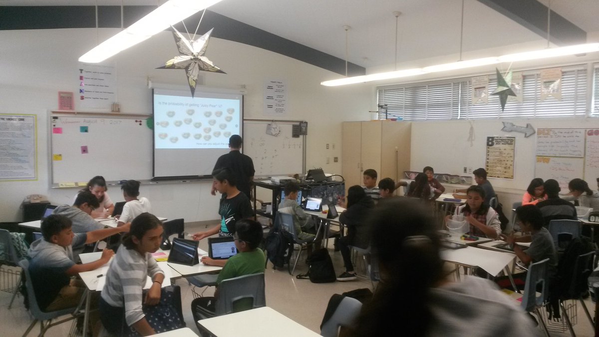 SDMathTiki's tweet image. Probability with gumballs and Booger flavored jelly beans. Just for you @AmyLIllingworth #vikingslearn