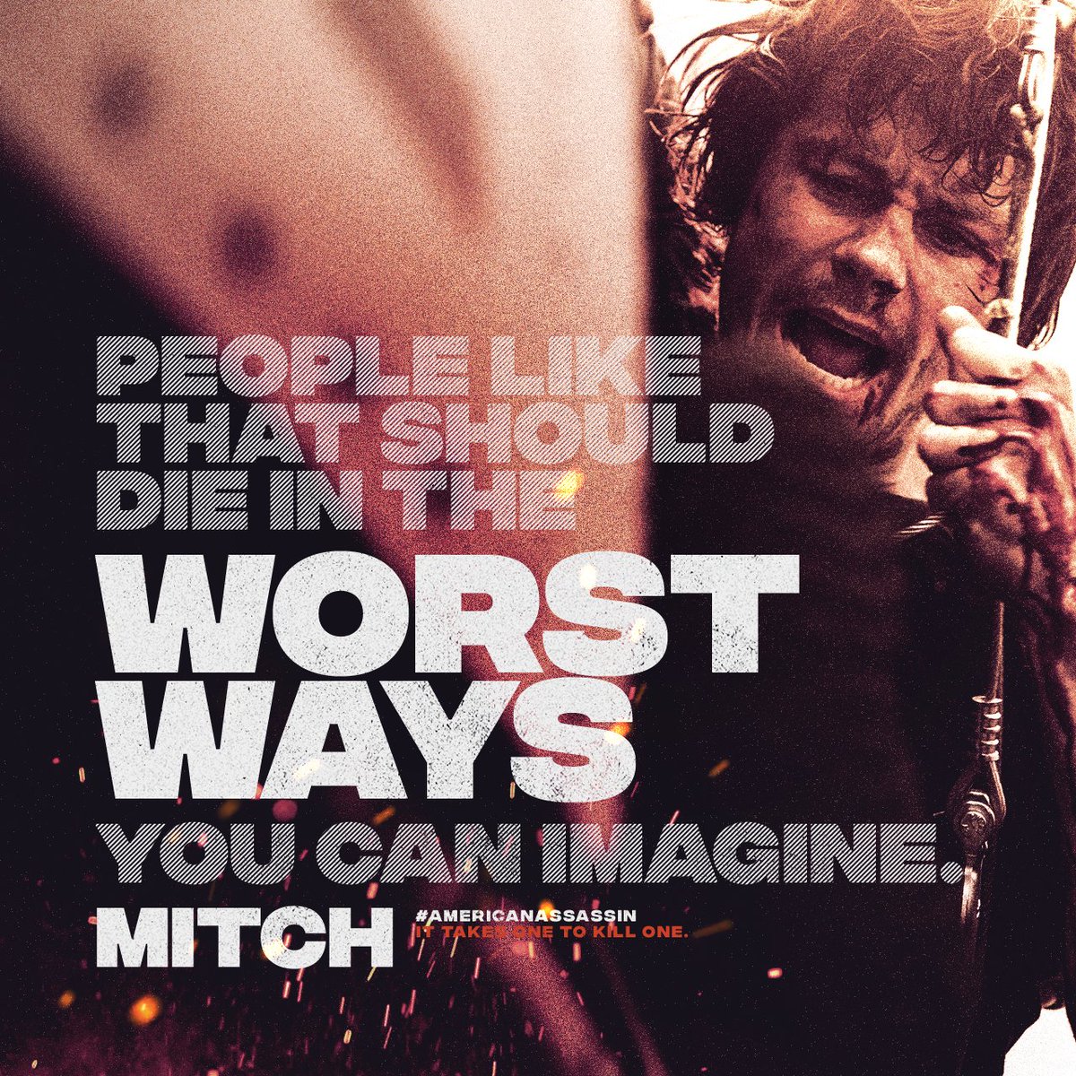 His payback will not be painless. #AmericanAssassin