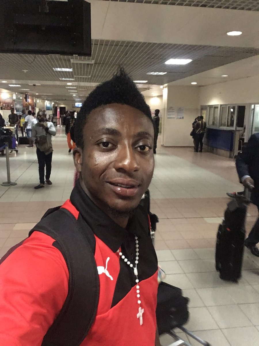van_felix12's tweet photo. At The Airport#OnRoute To Burkina Faso π§π«#ChanQualifies#BlackStarsB#GodIsAlwaysTheReason#ππΏππΏππͺπ½ππΎβπΎ# https://t.co/wcZxgMMl91