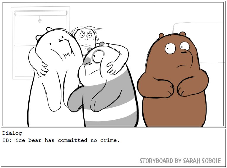 New WE BARE BEARS episode "LUNCH WITH TABES" premieres today at 7pm on @cartoonnetwork! @cameronesposito solves a mystery! 