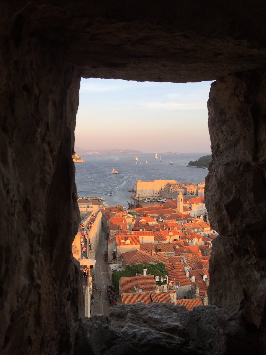 Making the most of summer with a stop in #dubrovnik ...beauty, history, and a heat wave!