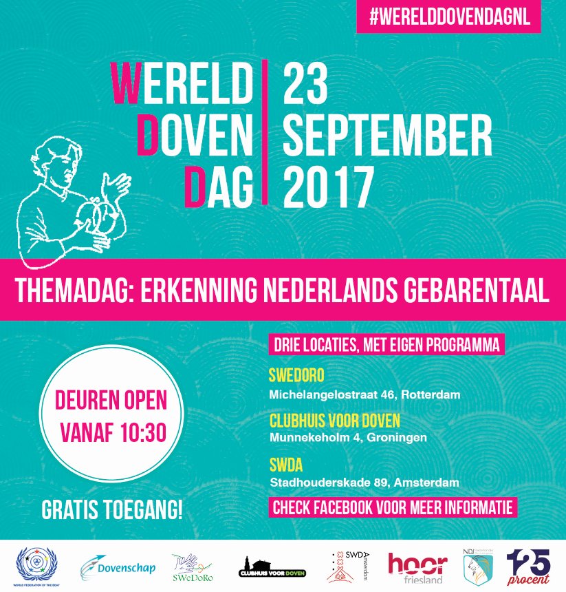 Dovenschap's tweet photo. Help om van #Werelddovendagnl een succes te maken en zo aandacht te vragen voor #erkenning van de #NGT. Deel deze flyer: https://t.co/UtFLsNzG01