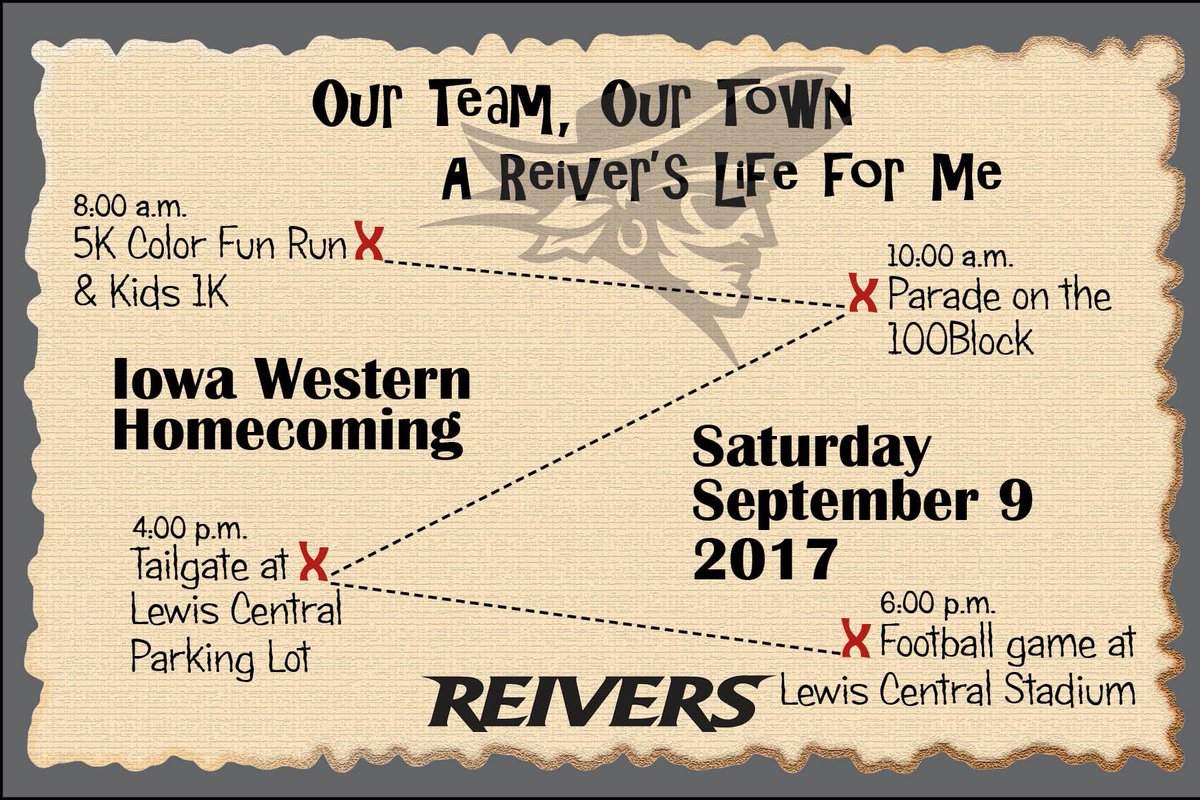 IWCCAlum's tweet photo. Celebrate Homecoming 2017 with us on September 9th!

#AReiversLifeForMe #ALWAYSaREIVER

#FUELEDbyBLUE https://t.co/5Z4WcXqVfU