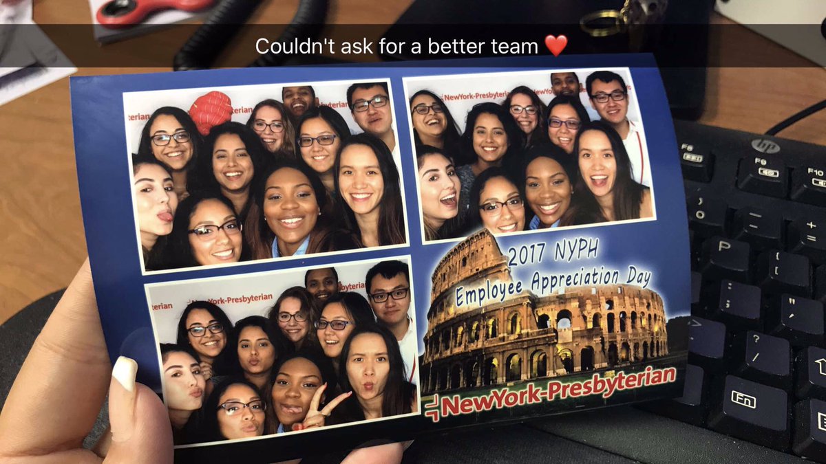 Carla__NYP's tweet photo. Employee Appreciation day was awesome , thank you @nyphospital ! #meant2benyp #lovemyteam #creatingmemories https://t.co/mih1jKmNse