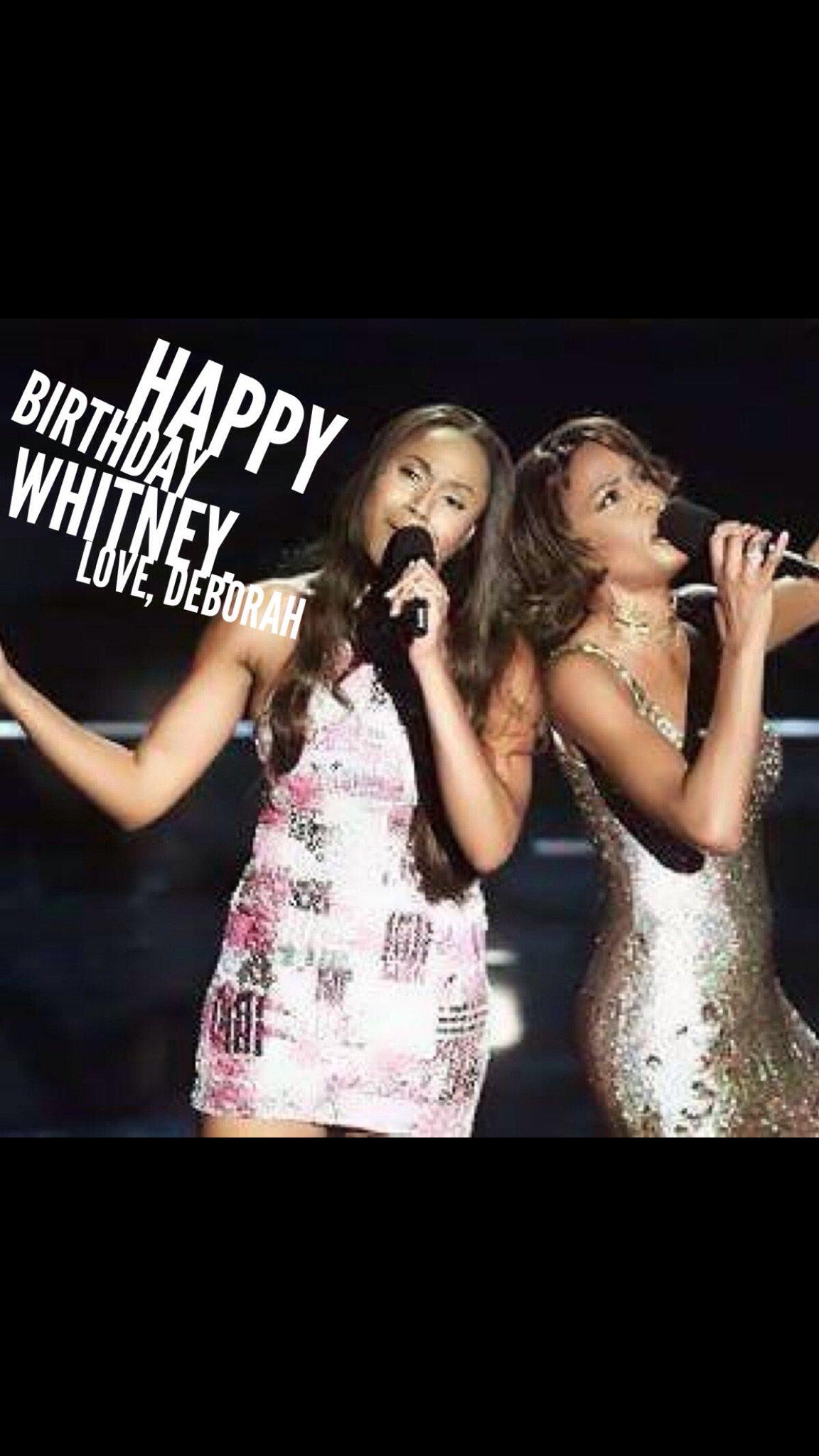 Huffpostqueer: Deborah_Cox: Happy Birthday Whitney  