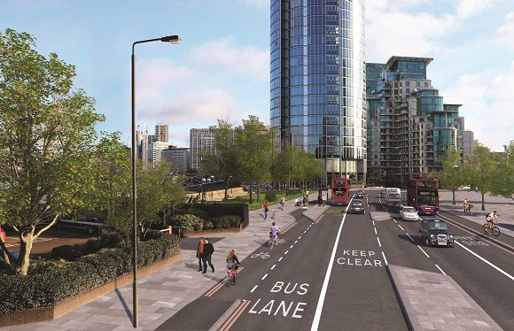 London_Cycling's tweet photo. If we tolerate this, your borough will be next. Take 2 mins and say NO to 9 Elms: https://t.co/JFZsNt9UV3 #HealthyStreets #NotHealthyStreets https://t.co/PBo8Umk3Mc
