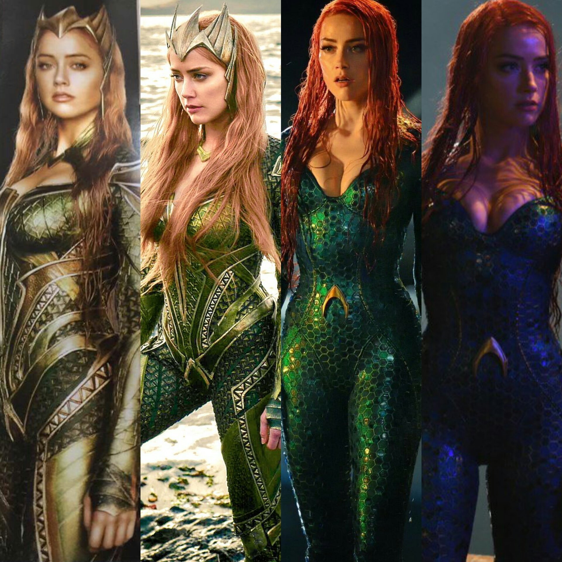 “All hail The Queen Of Atlantis👸🌊 #AmberHeard #Mera #JusticeLeague #Aquam...