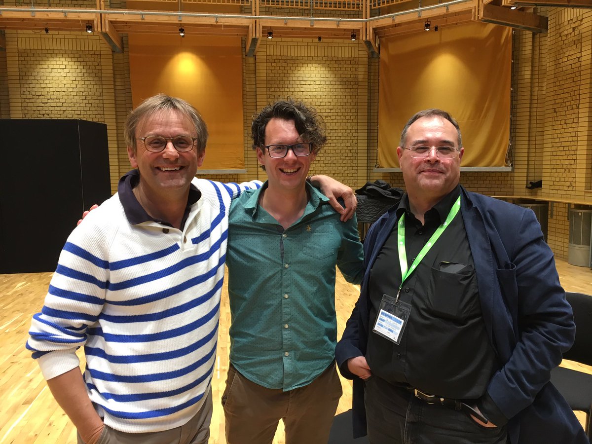 BaronVonDrugman's tweet photo. Tonight @mattconducts joins @simonhalsey to put @CBSOChorus through our #gurrelieder paces before the #prom46 @bbcproms @londonsymphony https://t.co/maBZesQzBv