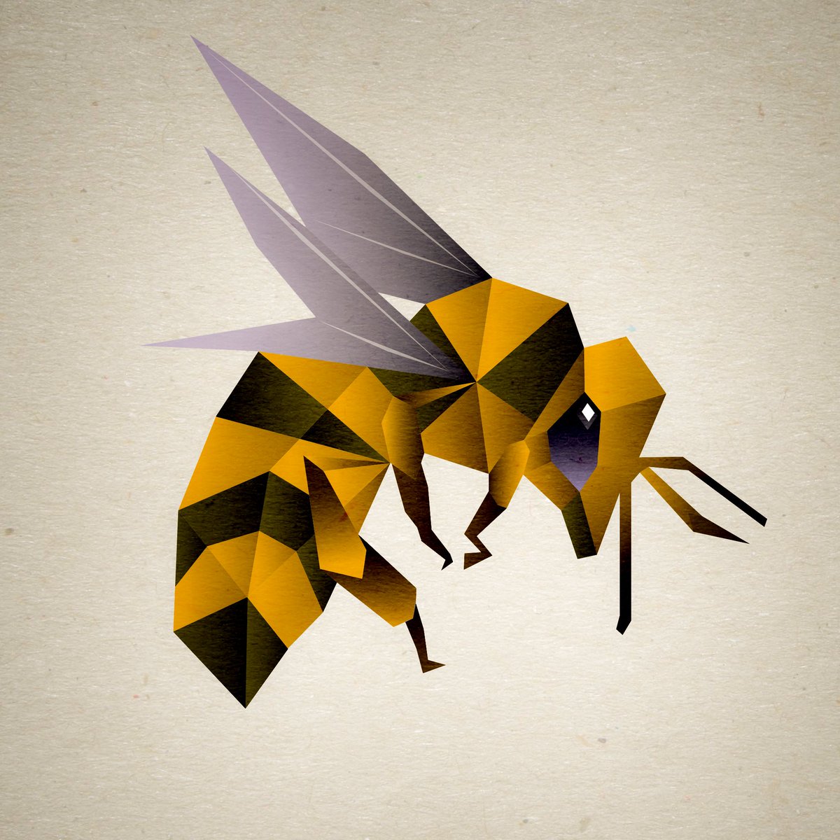 I've seen a bunch of these polygonal illustrations around and thought I'd give it a try.  Pretty fun.