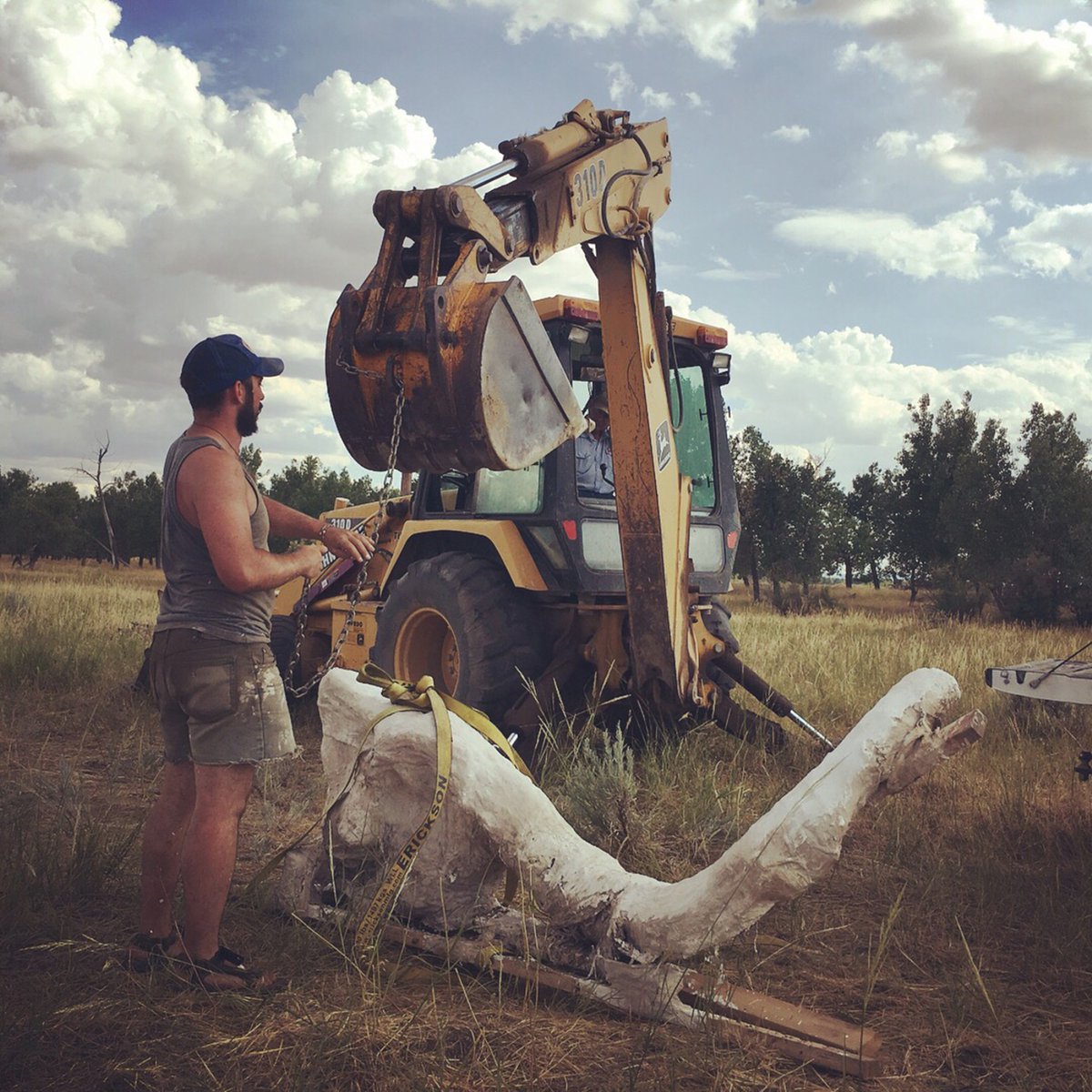 CarterCoMuseum's tweet photo. There's a new #mammoth in town! Thank you, everyone! #cartercountymuseum #ekalaka #montana #museums #keepitlocal https://t.co/S1sH4tzhdj https://t.co/ekkzlM42yA