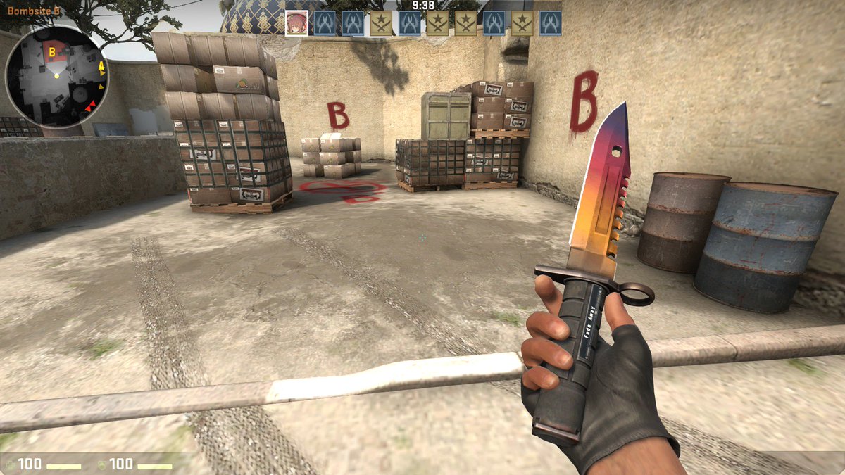 Waltersson1337's tweet photo. CSGO Giveaway #CSGOgiveaway
M9 Bayonet | Fade FN

- Retweet, Like &amp; Follow
- Tag 2 new friends
- Visit https://t.co/uVWn05At4y https://t.co/NNzSpyPEWN