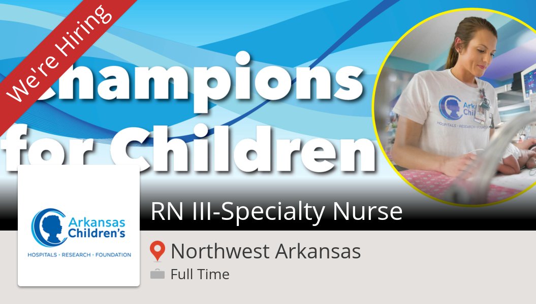 LauraSpies16's tweet photo. RN III-#Specialty #Nurse https://t.co/FjAZ2L7ZRU #ChampionsForChildren https://t.co/SB1hBdtUJx
