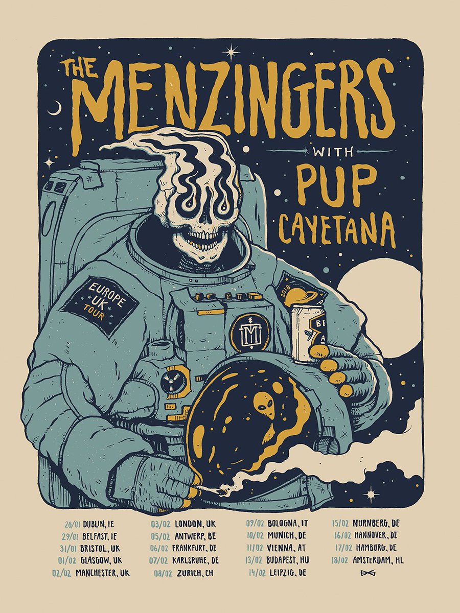themenzingers's tweet photo. We're excited to announce we'll be touring the EU/UK with @puptheband and @CayetanaPhilly! Tickets on sale this Friday at 9am UK / 10am CET https://t.co/Rj8aieBzhn