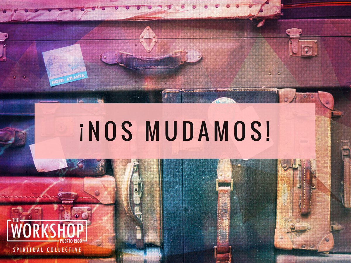 TheWorkshopPR's tweet photo. Ya no estaremos en Bayamón.

¡Así que,  sigan pendientes a nuestras redes sociales para los detalles!

#TheWorkshopPR
#oldcitynewpeople https://t.co/gZz0dPcuuP