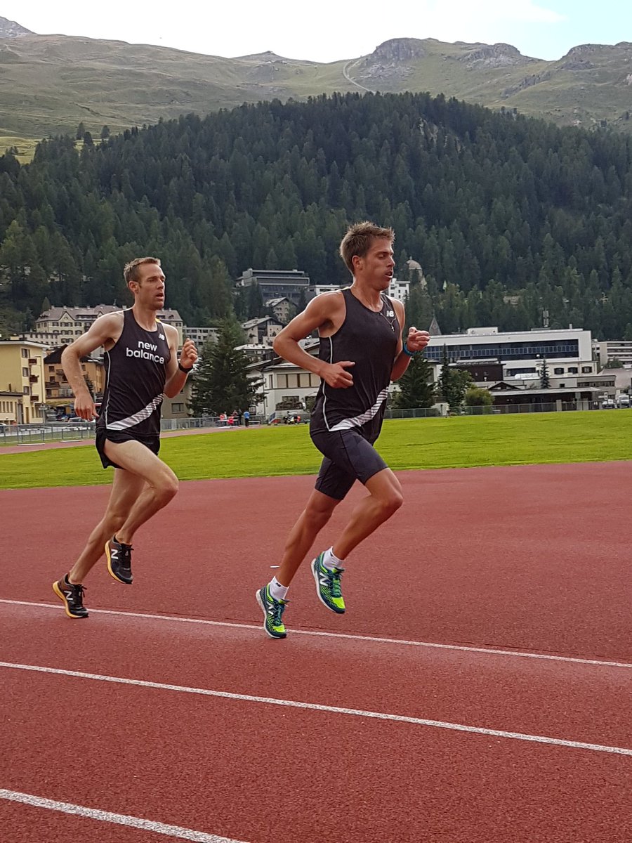 LVleminck's tweet photo. supporters vandaag! #running #marathonners #sanktmoritz #newbalance @MarathonWillem @MichelButter https://t.co/rBcDbfUCUc