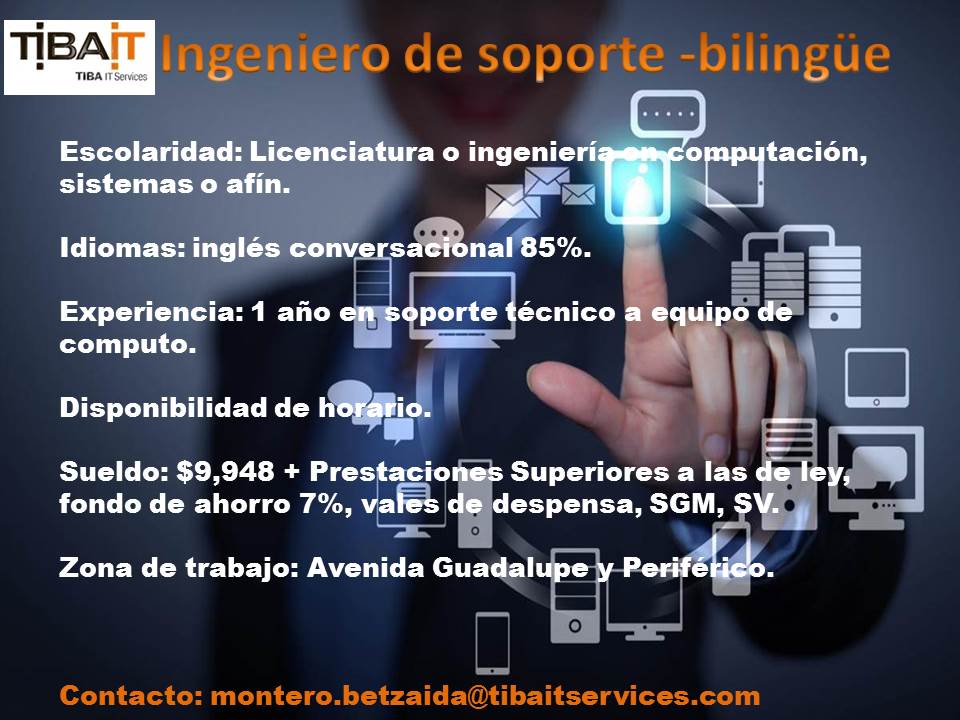 TibaITServices's tweet photo. ¡ We are hiring ! Envía tu CV
montero.betzaida@tibaitservices.com
Se parte de nuestro gran equipo 
@TibaITServices https://t.co/GL7b2tNG3N