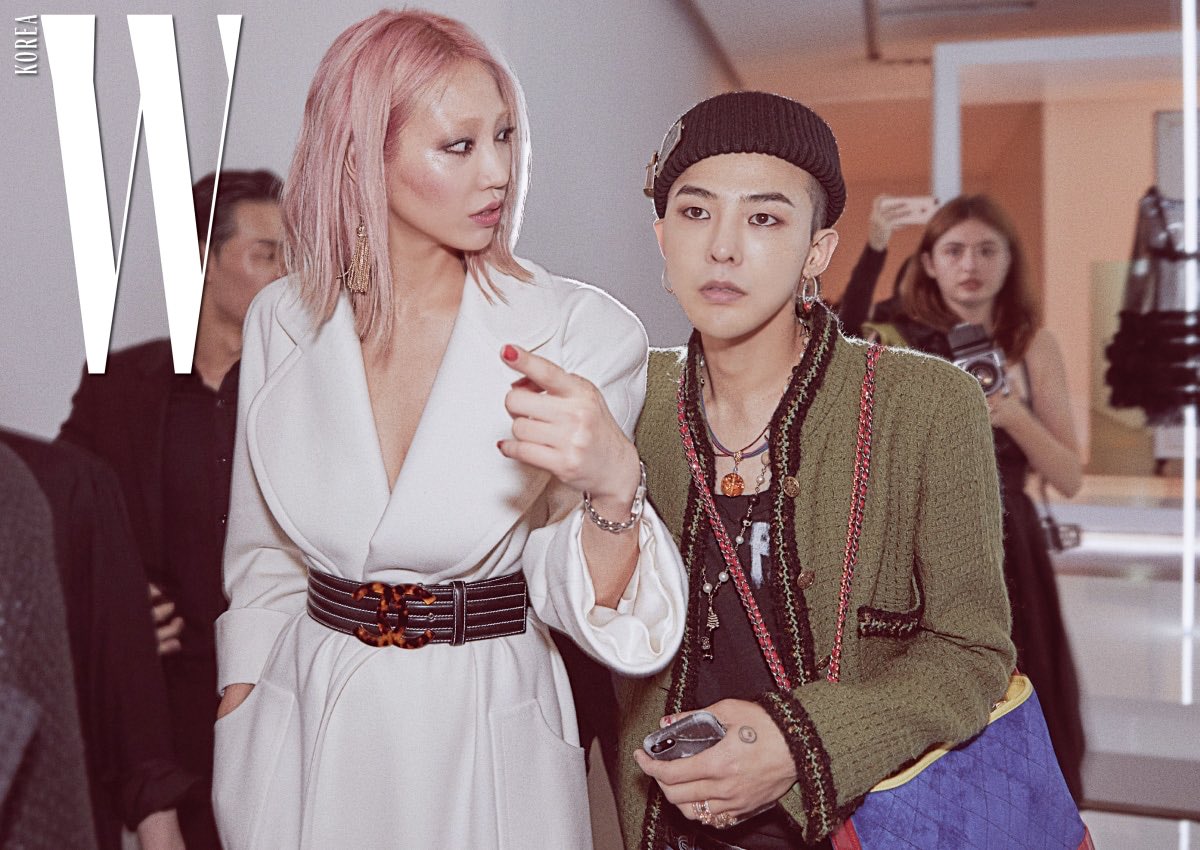 Photo of the Day: G-Dragon, Soo Joo & Taeyang in Chanel – The