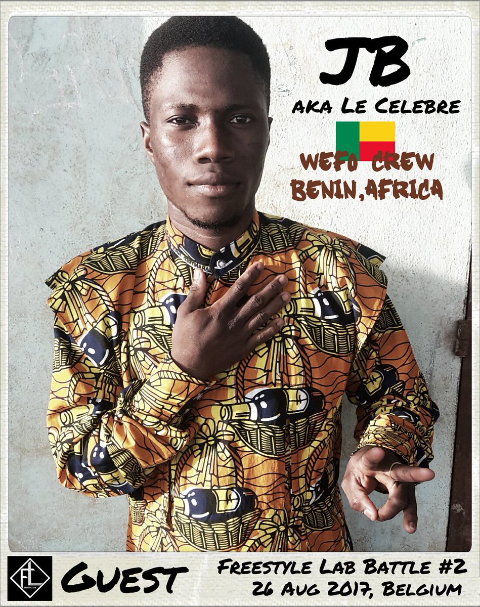 anissa_bt's tweet photo. #Benin #Africa will be in the room on Saturday at my next #FreestyleLab session! #WefoCrew #Guest #African #house #music #dance #battle 🌍🙏 https://t.co/V9olb4b97o