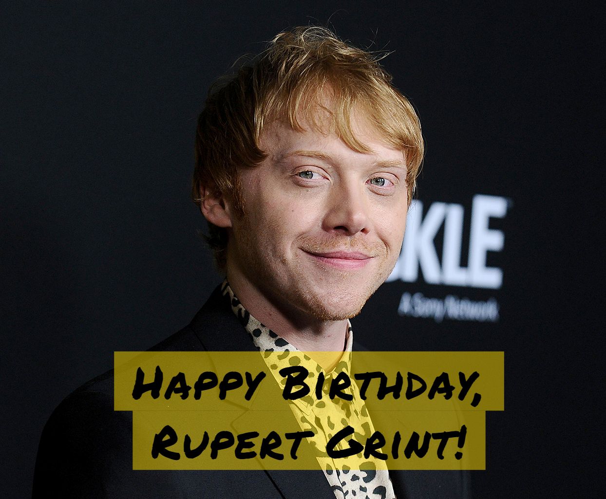 Happy birthday to Rupert Grint today! <-- STILL HAPPENING!! 