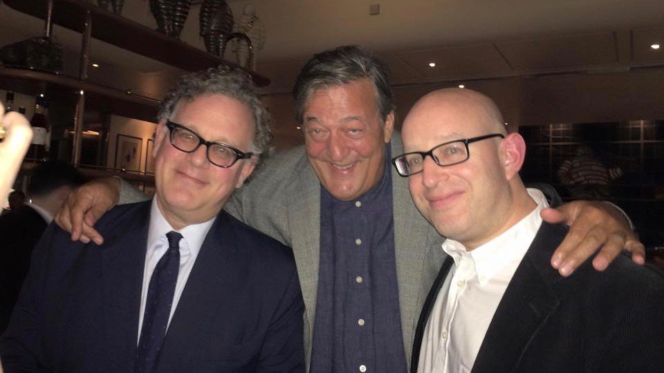 Happy 60th Birthday Stephen Fry! Thanks for all the laughs and marvellous words. 