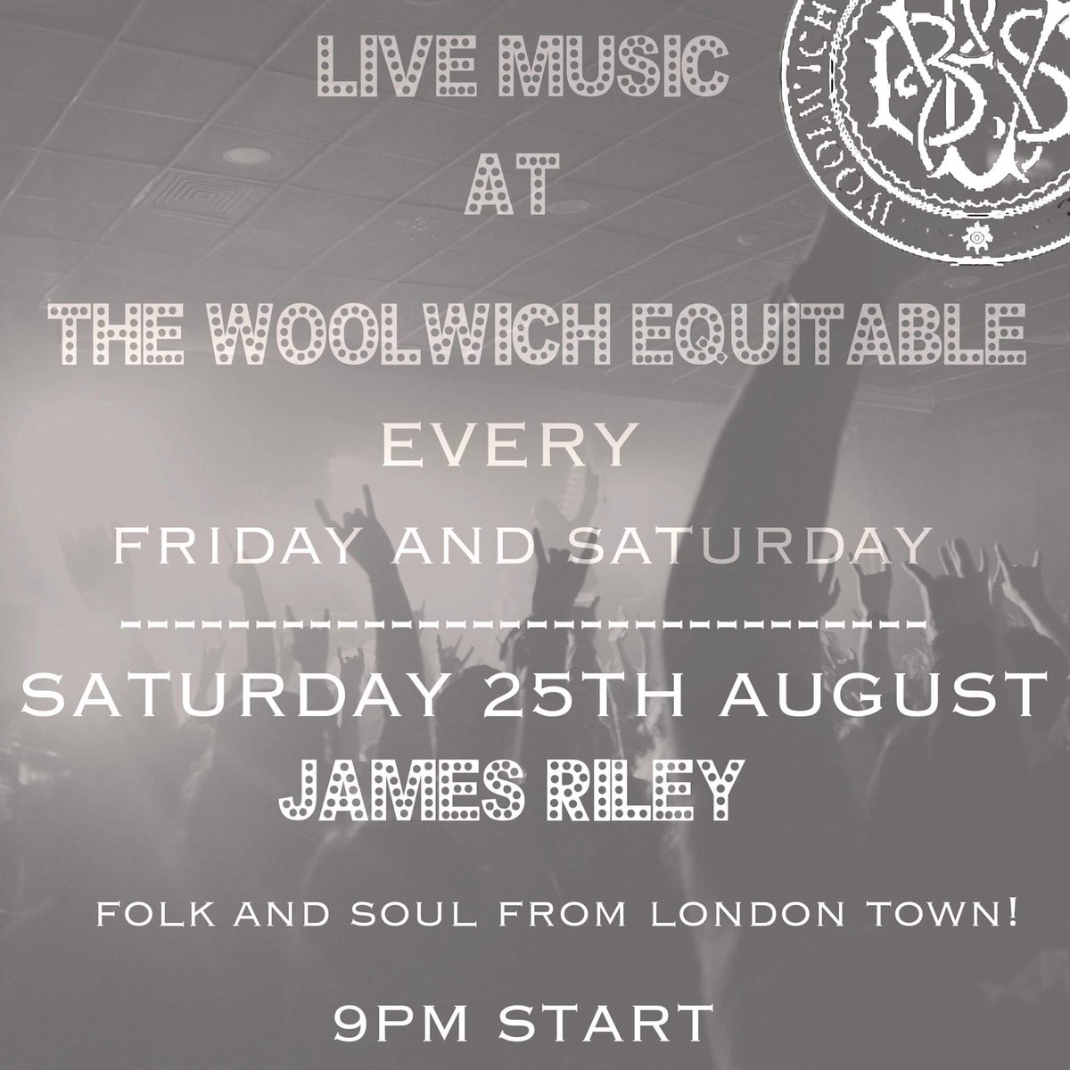 the_equitable_'s tweet photo. More music same time same place. https://t.co/wU9THUpMvy