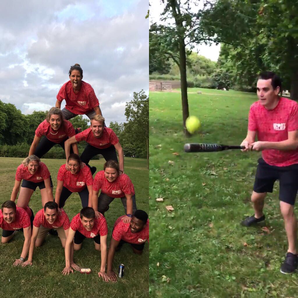 Quick reminder that we SMASHED <a href="/CharitySoftball/">London Charity Softball League</a> social media this year. Best Pyramid AND Most #SoftieUppies. Get in. #LCSL #Comix