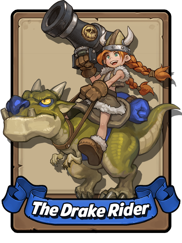 Castle_Burn's tweet photo. The Drake Rider: A dual threat you can't outrun. Flee on the ground and get the drake's teeth. Take to the air get a cannonball to the face. https://t.co/n7gE8LUTbh