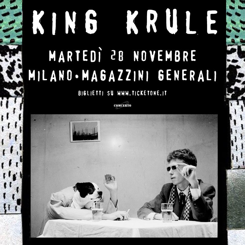 COMCERTO's tweet image. A 4 anni dall’uscita del suo album d’esordio, #KingKrule annuncia il suo ritorno in Italia Martedì 28 Novembre #MagazziniGenerali Milano