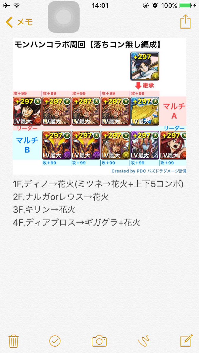 モンハンコラボ周回 モンハンコラボ周回