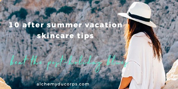 alchemyducorps's tweet photo. Keep that post-vacation wellness and glow! 10 easy tips for lasting summer vitality. #summerskincare #beautytips https://t.co/eSelR4SejY https://t.co/raQRpUB8JT