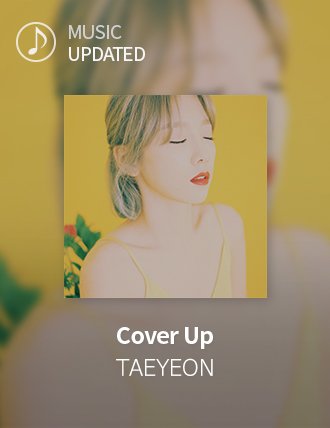 superstarsment's tweet photo. [Music Update] Taeyeon - Cover Up
#Taeyeon 
#superstarsmtown https://t.co/O1Qgmk1mwe