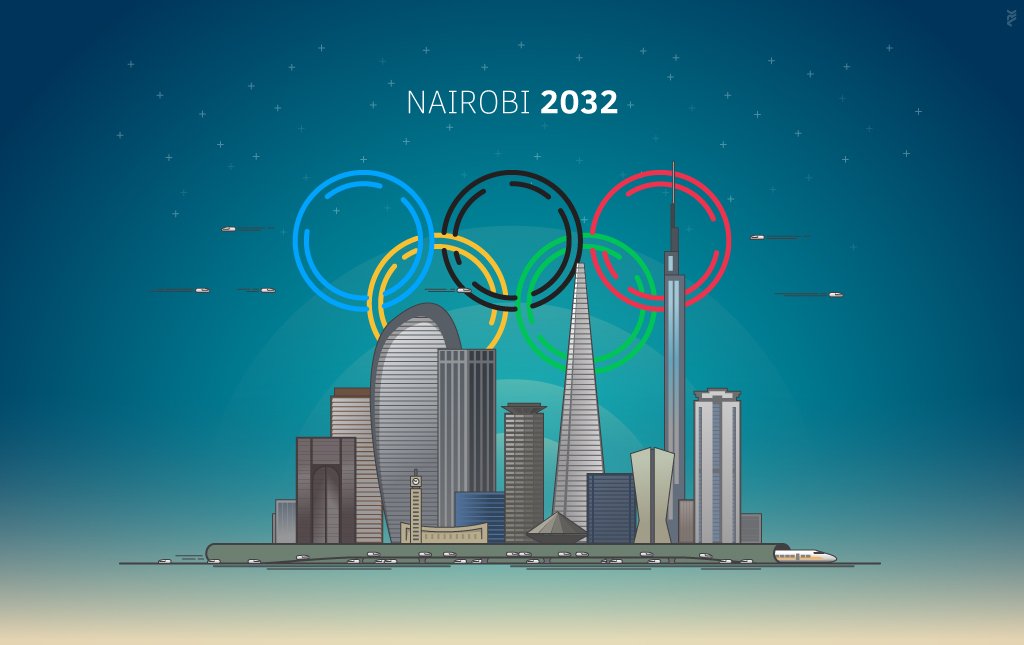 Nairobi2032's tweet photo. Remember the last time the Olympics were in Africa? That's right, it's never happened. Let's fix that https://t.co/EEz1UuY2n9 #nairobi2032 https://t.co/c50Rv7U9ga