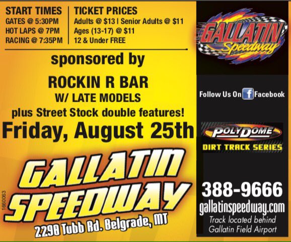 Get your rumble on as <a href="/RockingRBar/">Rocking R Bar</a> brings the Late Models back to town this Friday! Street Stock double features, too! #feeltherumble