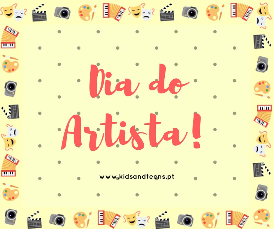 KidsTeens2's tweet image. No Dia do Artista celebramos a imaginação e criatividade!

#KidsandTeens #teachingsolutions #academiadedesenvolvimentopessoal