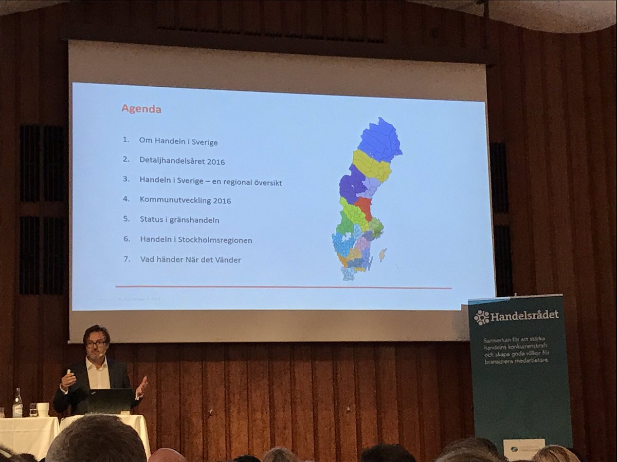 SIIR_Retail's tweet photo. Nu kommer siffrorna! :) Handeln i Sverige presenteras #handelsradet #huiresearch https://t.co/Gjj2vVJEiI