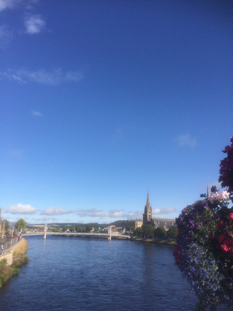 A beautiful day in Inverness. Come and enjoy.aSpaces still available for the 1pm and 4pm tours today. #inverness#