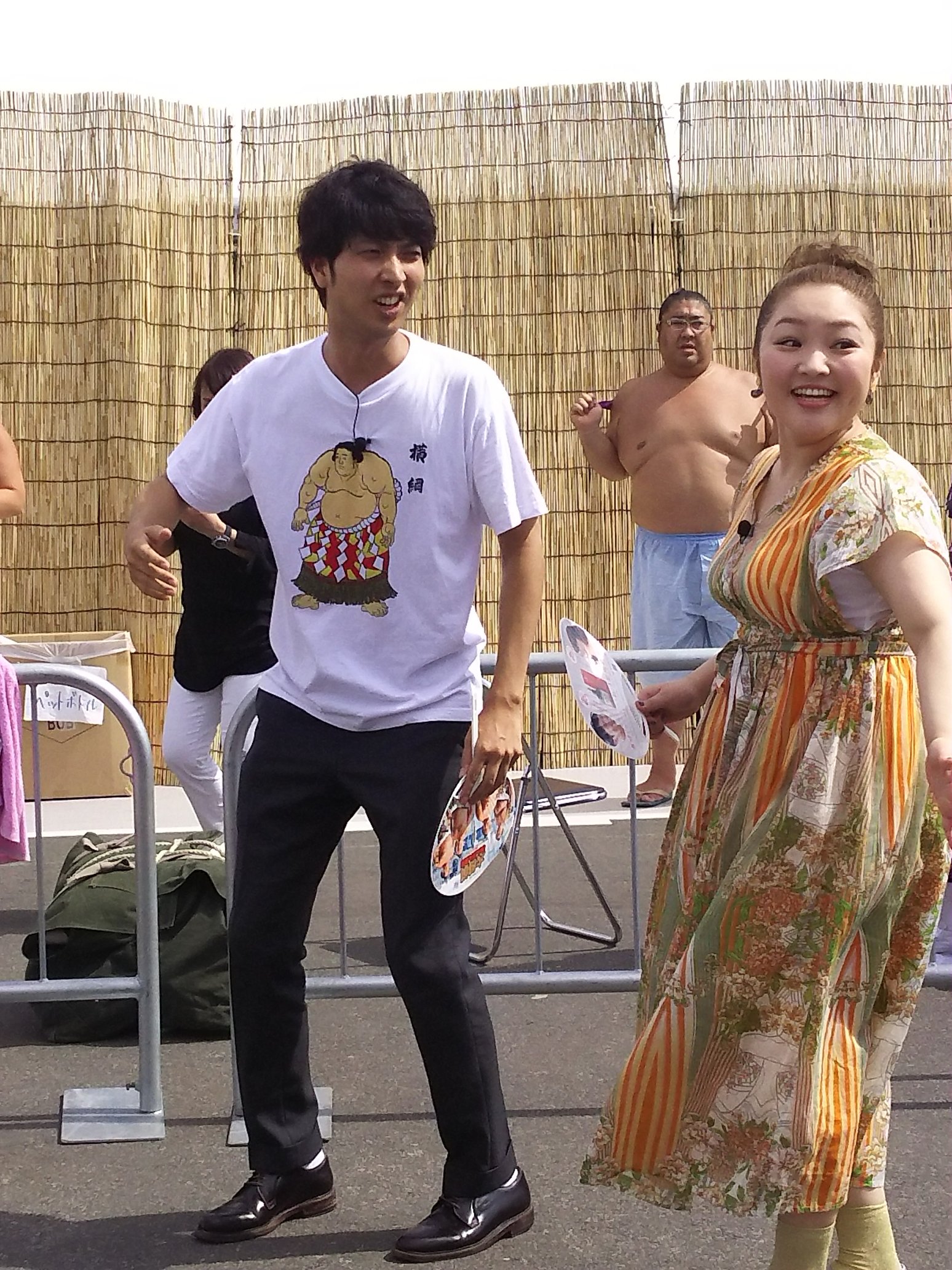 相撲大好き Pa Twitter バイキングでいらした柳原可奈子さんと キンボシ西田くん 柳原可奈子さん めっちゃ可愛い Sumo T Co Tt0j8exesq Twitter