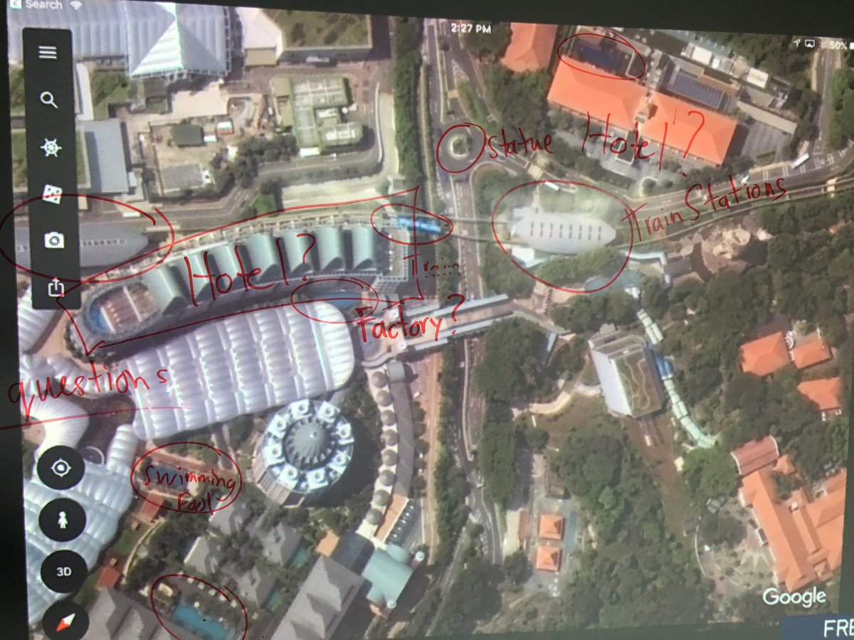 Mystery City was a huge hit this afternoon. <a href="/open_minds_sg/">Carl Brown</a> , many connections to the physical and urban features were made. #CISprimary