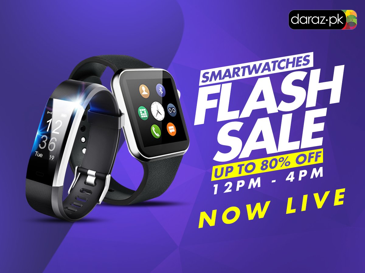 daraz pk sale smart watches