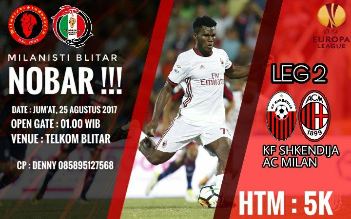 Nikmati malam ini !!!
<a href="/milanistiorid/">Milanisti Indonesia</a> 
<a href="/mi_jatim/">#JatimSolid</a>