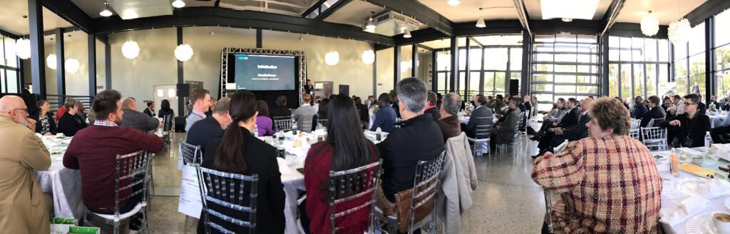 tamsin_vr's tweet photo. Launching Sage Live, and taking our Gauteng partners and customers into the cloud @SageGroupZA #SageLiveZA https://t.co/PjmXqFldC9