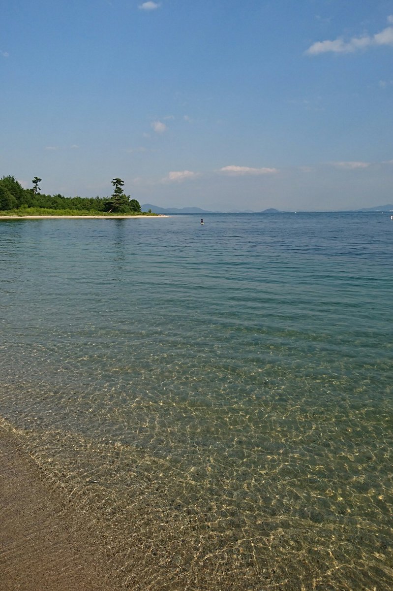 琵琶湖の絶景ビーチ 水泳場 が 秘密のケンミンshow で紹介 京都のお墨付き