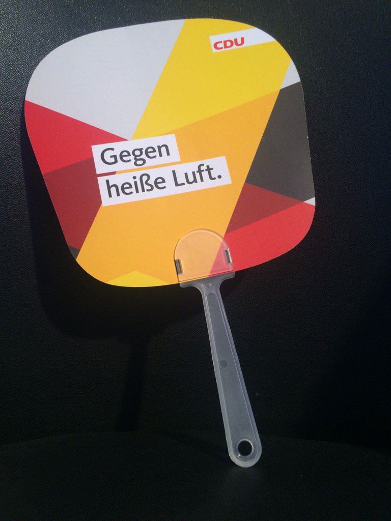 RobertRossmann's tweet image. Was es alles gibt...
#Fächer #CDU