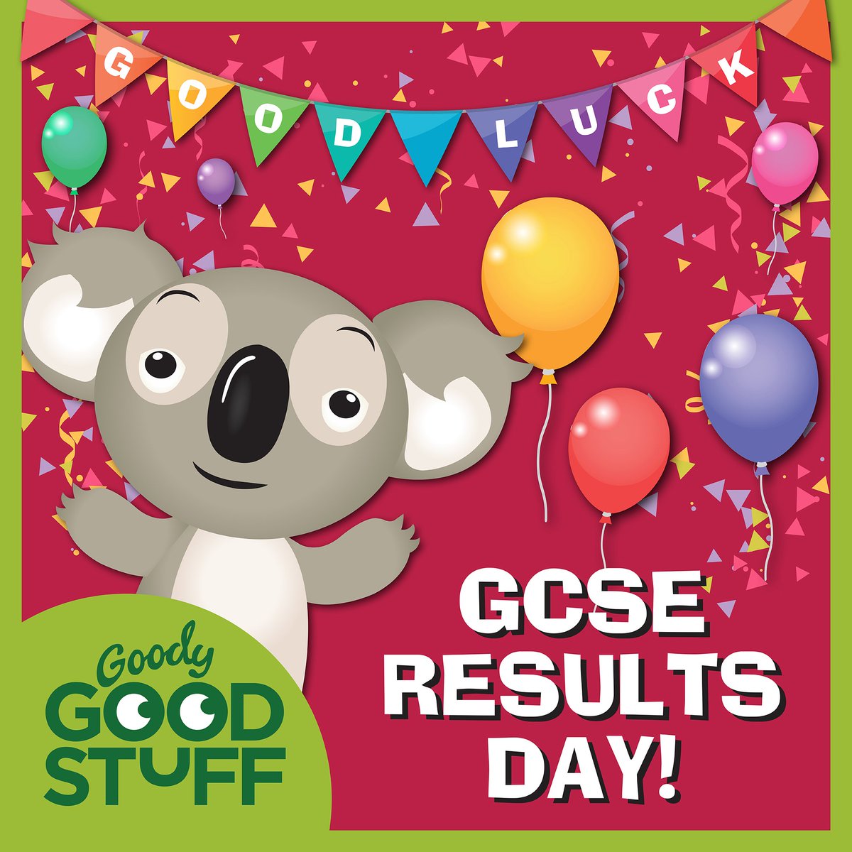 Today's the day! Celebrate your GCSE Results with Koala. Click to like and share your exam success!