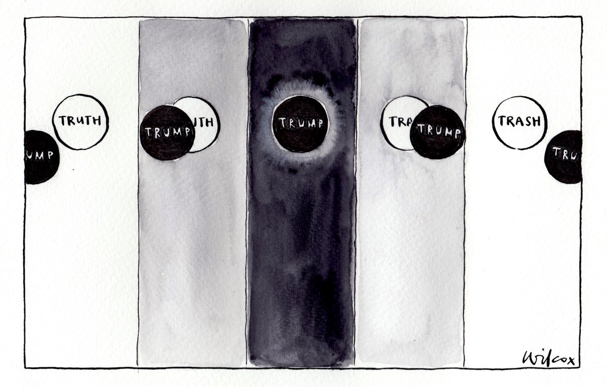 qc_cultural's tweet image. This is GENIAL  
#Eclipse2017 #EclipseSolar2017  #Eclipse
 #Trump #Cartoon by @cathywilcox1