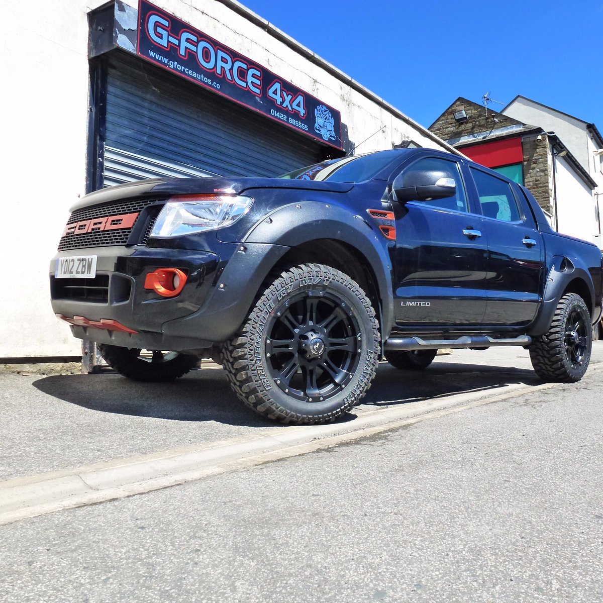 G Force 4x4 Wheels And Tyres For Ford Ranger And Most 4x4 From G Force 4x4