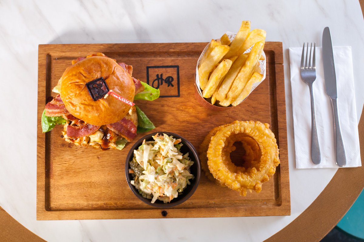 HarryRamsdensUK's tweet photo. It's #NationalBurgerDay tomorrow! If you are near #Blackpool why not try our famous Tower Burger? https://t.co/gwT3kQwVaN
