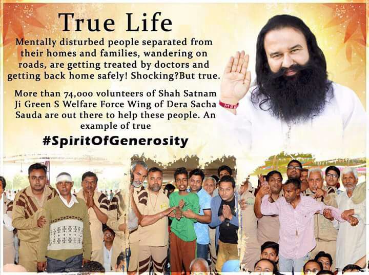 i_BABITA_TYAG_i's tweet photo. #iSupportMSG ,a true saint ,a social reformer , best singer , a rocking actor , above all a kind care taker of this world. What about you? https://t.co/56OQA9gk7e