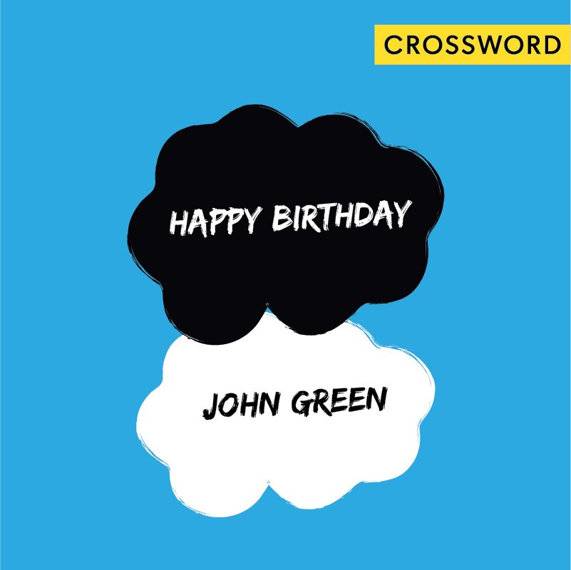 Happy Birthday John Green. Thank you for The Fault In Our Stars. 