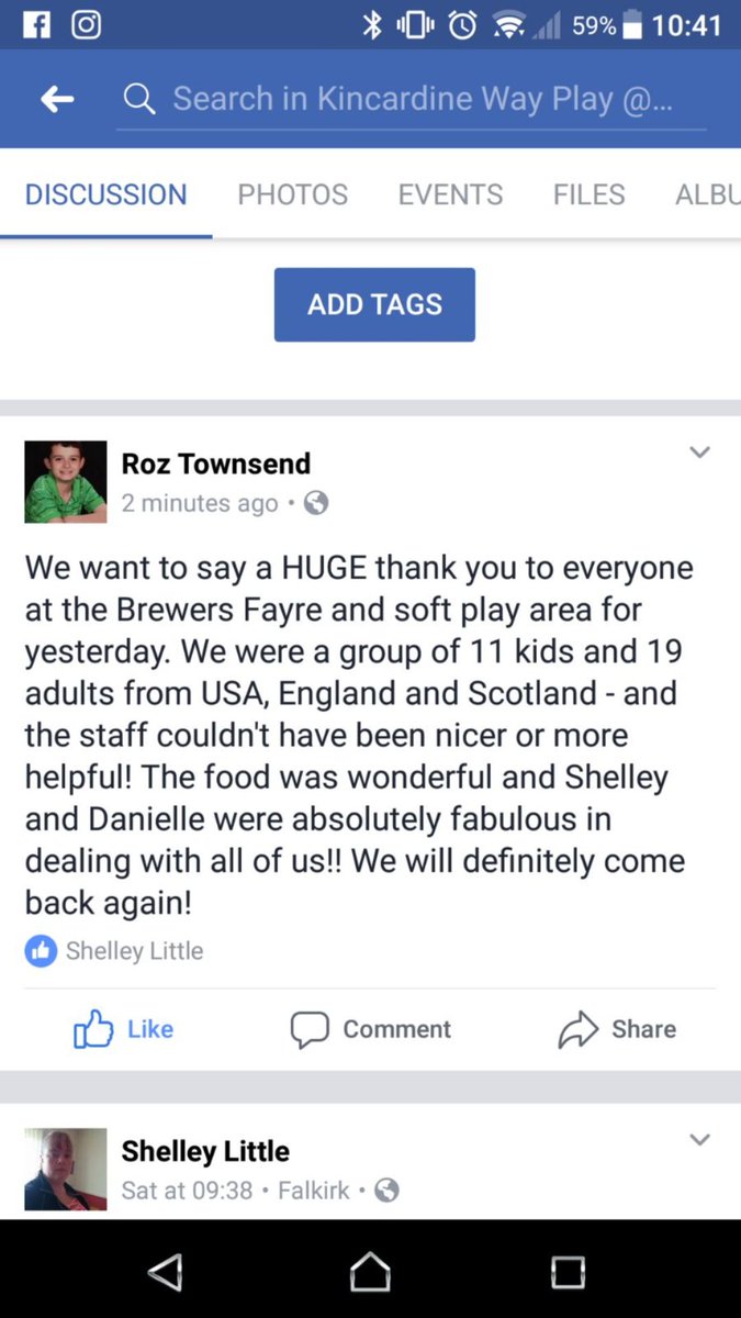 KincardineWayBF's tweet photo. @alastairhope @elizadbrooks @WeAreSUGM fantastic comment for our team, well done shelley &amp;Danielle truly serving up great memories #proudgm https://t.co/8B97wgtyB5